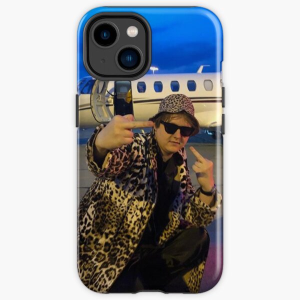 Lewis Capaldi with leopard suit and private jet iPhone Tough Case RB1306 product Offical lewis capaldi Merch