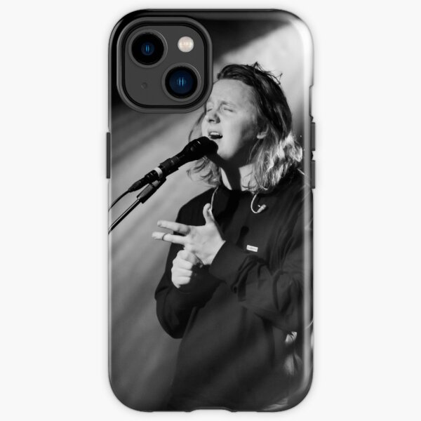 Lewis Capaldi Black and White Performance Photo iPhone Tough Case RB1306 product Offical lewis capaldi Merch