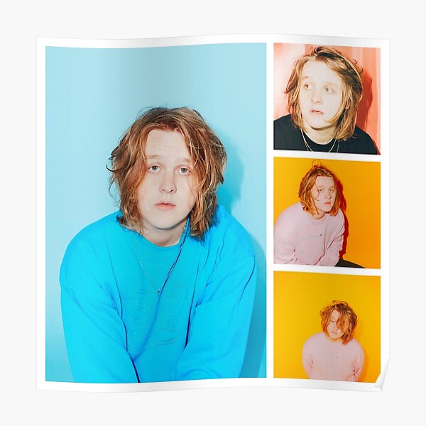 Lewis Capaldi Multicolor Photo Collage Poster RB1306 product Offical lewis capaldi Merch
