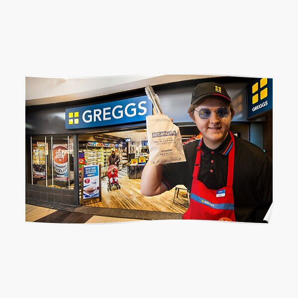 Lewis Capaldi X Greggs Poster RB1306 product Offical lewis capaldi Merch