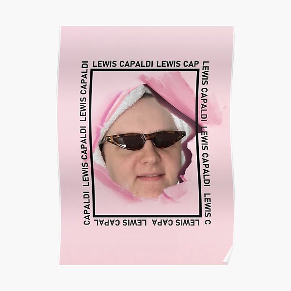 The man, The Legend, Lewis Capaldi Poster RB1306 product Offical lewis capaldi Merch