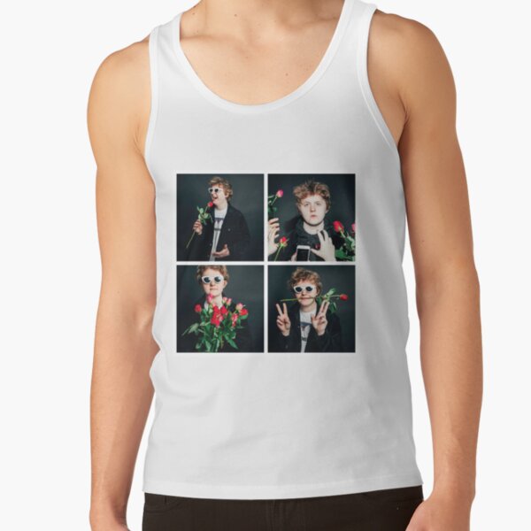 Lewis Capaldi 4 Photo Roses Collage Tank Top RB1306 product Offical lewis capaldi Merch