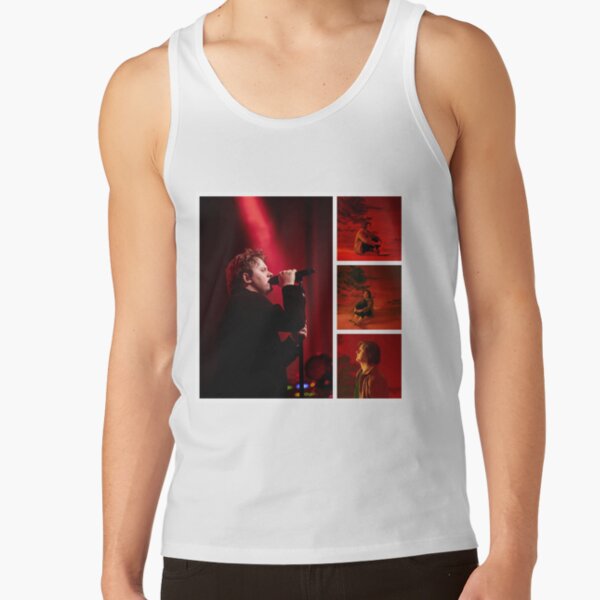 Lewis Capaldi Red Collage Tank Top RB1306 product Offical lewis capaldi Merch