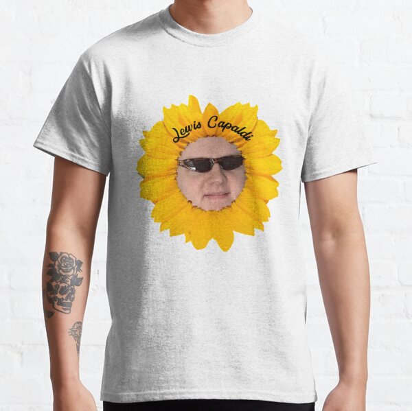 Sunflower Lewis Capaldi, to brighten up your day. Classic T-Shirt RB1306 product Offical lewis capaldi Merch