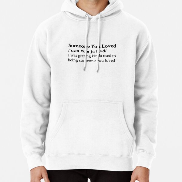 Lewis Capaldi Aesthetic Quote Lyrics Pullover Hoodie RB1306 product Offical lewis capaldi Merch