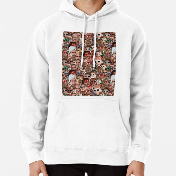 Lewis Capaldi Collage Repeat Print Pullover Hoodie RB1306 product Offical lewis capaldi Merch