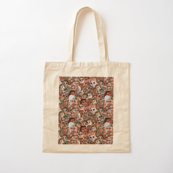 Lewis Capaldi Collage Repeat Print Cotton Tote Bag RB1306 product Offical lewis capaldi Merch