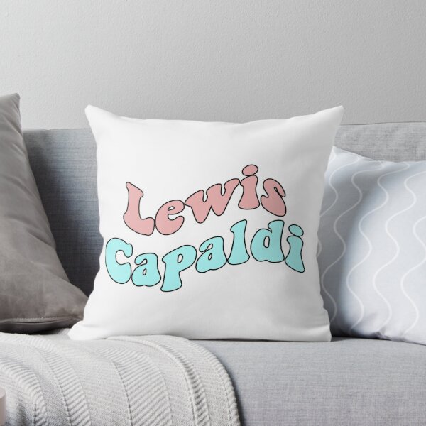 Lewis Capaldi  Throw Pillow RB1306 product Offical lewis capaldi Merch