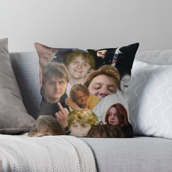 Lewis Capaldi Collage Throw Pillow RB1306 product Offical lewis capaldi Merch