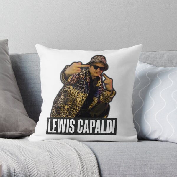 The Man, The Legend, Lewis Capaldi Throw Pillow RB1306 product Offical lewis capaldi Merch