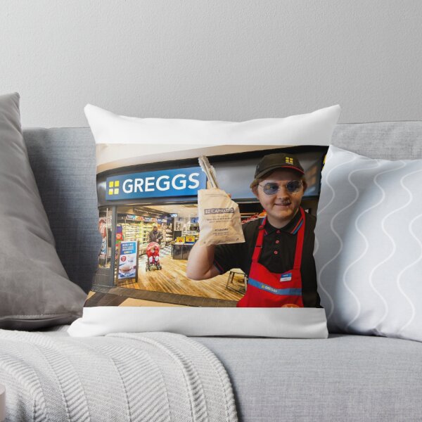Lewis Capaldi X Greggs Throw Pillow RB1306 product Offical lewis capaldi Merch