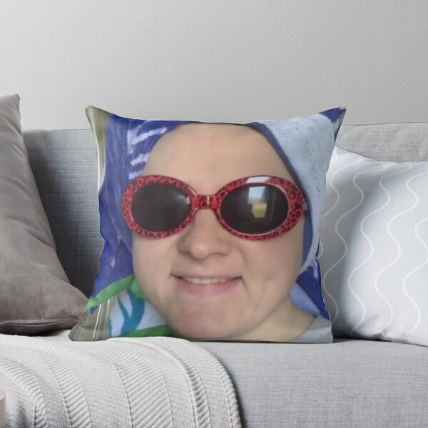 Lewis Capaldi - Sunglasses Throw Pillow RB1306 product Offical lewis capaldi Merch