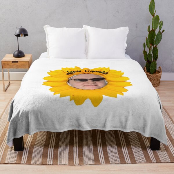 sunflower lewis capaldi Throw Blanket RB1306 product Offical lewis capaldi Merch
