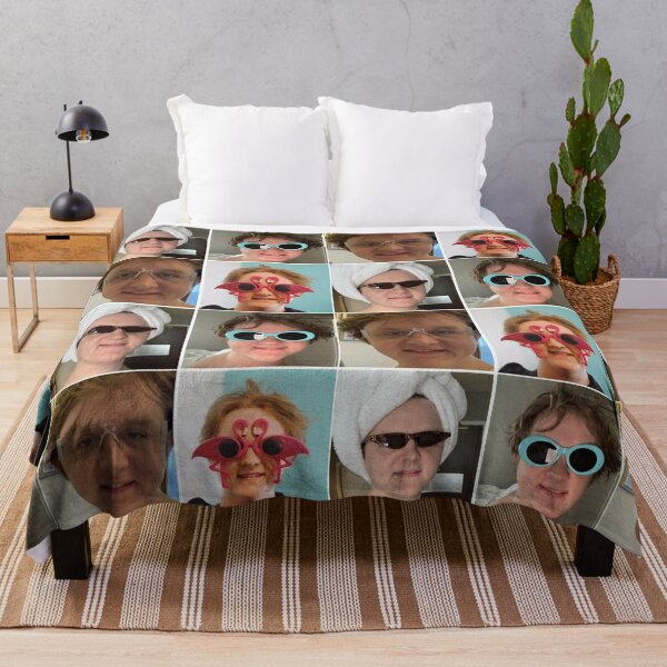 Lewis Capaldi collage Throw Blanket RB1306 product Offical lewis capaldi Merch