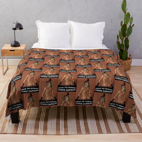 Lewis Capaldi Breaking The Internet Throw Blanket RB1306 product Offical lewis capaldi Merch
