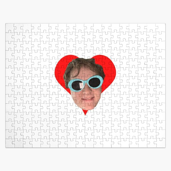 Lewis Capaldi Heart & Sunglasses  Jigsaw Puzzle RB1306 product Offical lewis capaldi Merch